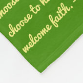 Mein Leben als Krebs-Engel Chemo Fleece Blanket (Ecke)