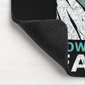 Mein Leben geht steil bergab Steile Skipisten Mousepad (Ecke)