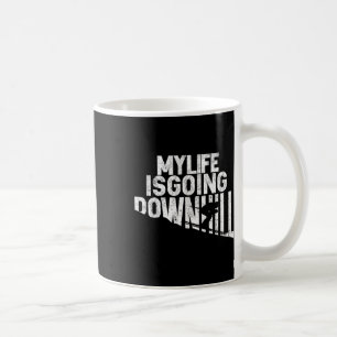 Mein Leben Ist Bergab Skifanatiker Kaffeetasse