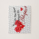 Mein Leben ist durch Adoptions-Puzzlespiel Puzzle (Vertikal)