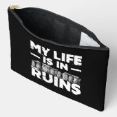 Mein Leben ist in Ruins Funny Archaeology Zubehörtasche (Offen)