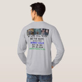 Mein Leben ist nie das selbe, Riss Robbie Vance T-Shirt (Schwarz voll)