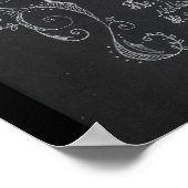 Mein Leben ist nur ein Webern Poster (Ecke)