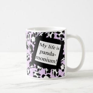Mein Leben ist Panda-monium Kaffeetasse