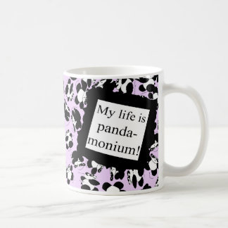 Mein Leben ist Panda-monium Kaffeetasse