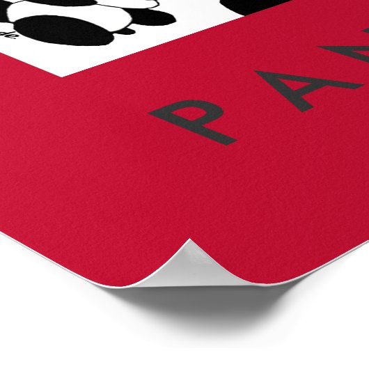 Mein Leben ist Panda-Monium Poster (Ecke)