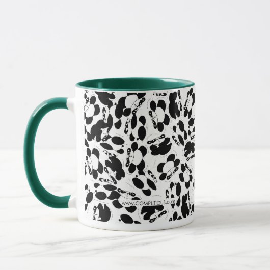 Mein Leben ist Panda-monium Tasse (Links)