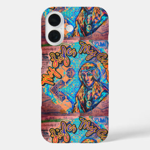 Mein Leben, meine Wahl. Prinzessin-ähnliche Frau & iPhone 16 Hülle