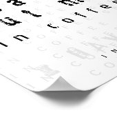 Mein Leben mit Kaffeelöffeln gemessen | Angebot Poster (Ecke)