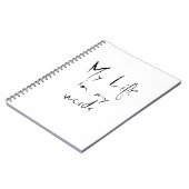 Mein Leben Notizblock (Linke Seite)