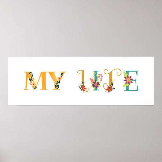 Mein Leben Poster (Vorne)