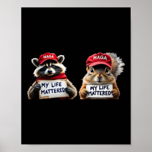 Mein Leben problematisch Erdnussjustiz P-Nuss-Eich Poster