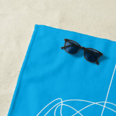 Mein Leben Strandtuch (Beispiel)