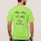 Mein Leben T-Shirt (Rückseite)