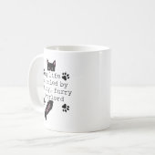 Mein Leben wird von einem winzigen, zornigen Überl Kaffeetasse (Vorderseite Links)