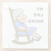 MEIN LEBENSGEHÄUSE GLASUNTERSETZER (Rückseite)