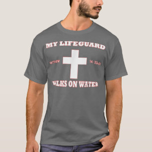 Mein Lebensretter geht auf Wasser Grafik Neuheit J T-Shirt