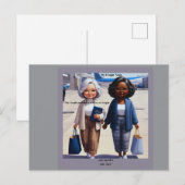Mein leerer Nest Notecard Postkarte (Vorne/Hinten)