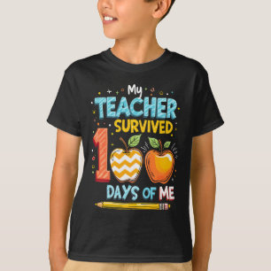Mein Lehrer hat 100 Tage mit mir überlebt T-Shirt