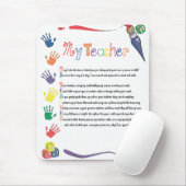 Mein Lehrer-Mauspad Mousepad (Mit Mouse)