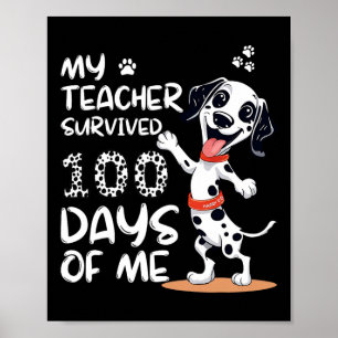 Mein Lehrer überlebte 100 Tage an meiner Schule Ni Poster