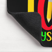 Mein Lehrer überlebte 100 Tage meines 100. Mousepad (Ecke)