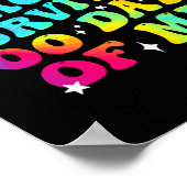 Mein Lehrer überlebte 100 Tage meines 100. Poster (Ecke)