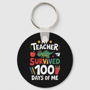 Mein Lehrer überlebte 100 Tage meines 100. Schlüsselanhänger