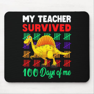 Mein Lehrer überlebte 100 Tage von mir, Dinosaurie Mousepad
