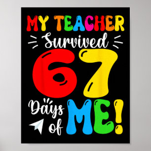 Mein Lehrer überlebte 67 Tage meiner lustigen Schü Poster