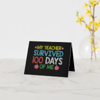 Mein Lehrer überlebte den 100. Tag meiner Schule