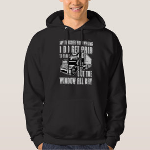 Mein Lehrer war falsch LKW-Fahrer Funny Truck Fahr Hoodie
