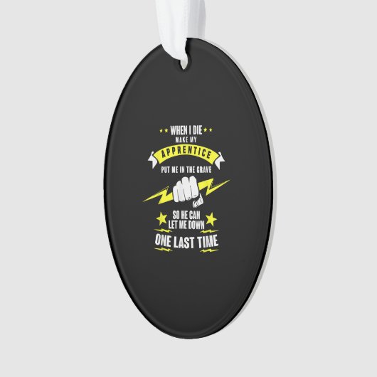 Mein Lehrling brachte mich in Journeyman Ornament (Vorderseite)