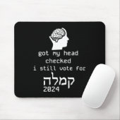 Mein Leiter kontrollierte, dass ich für das jüdisc Mousepad (Mit Mouse)