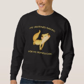 Mein Leopard Gecko Ate Meine Hausaufgaben Gekko Me Sweatshirt (Vorderseite)