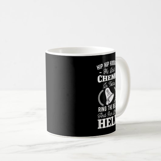 Mein letzter Chemo Chemotherapie Krebsbewusstsein Kaffeetasse (VorderseiteRechts)