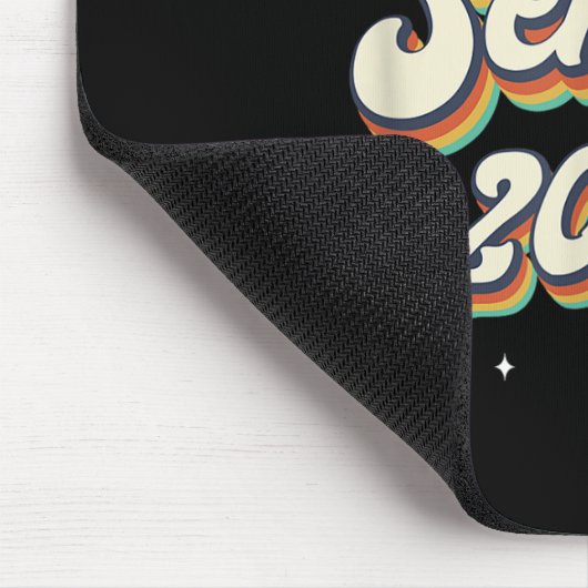 Mein letzter erster Senior 2026 zurück in die Vint Mousepad (Ecke)