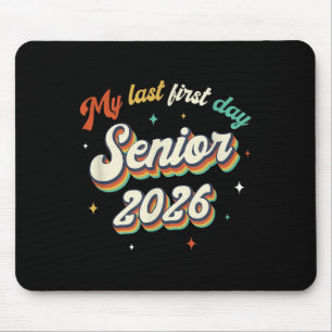 Mein letzter erster Senior 2026 zurück in die Vint Mousepad