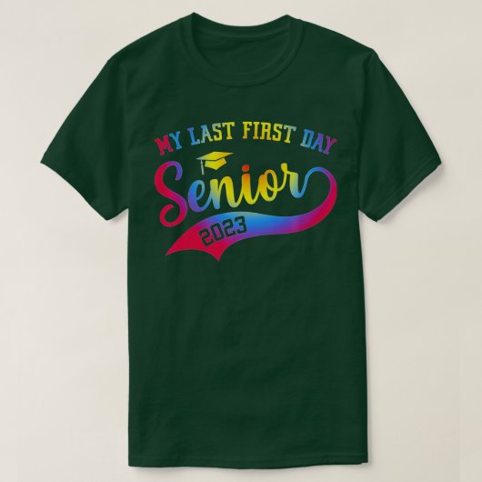 Mein letzter erster Senior im Jahr 2023 kehrt zur T-Shirt (Design vorne)
