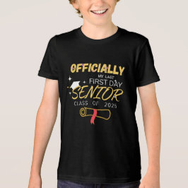 Mein letzter erster Senior im Jahr 2025 kehrt zur Tri-Blend Shirt