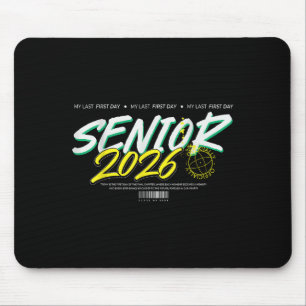 Mein letzter erster Tag Senior 2026 Abiturjahrgang Mousepad