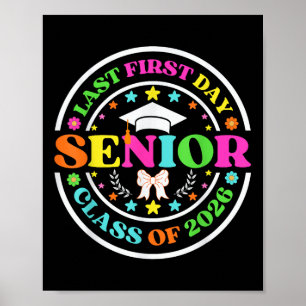 Mein letzter erster Tag Senior 2026 zurück an die Poster
