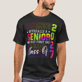Mein letzter erster Tag Senior 2027 Abschlussjahrg T-Shirt