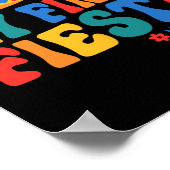 Mein letzter Fiesta Bride Groovy Junggeselinnen-Ab Poster (Ecke)