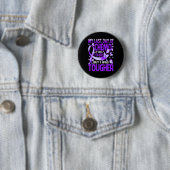 Mein letzter Tag Chemo Fibromyalgie Bewusstsein, a Button (Beispiel)