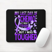 Mein letzter Tag Chemo Fibromyalgie Bewusstsein, a Mousepad (Mit Mouse)