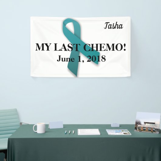 Mein letztes Chemo-Fest-Banner Banner (Messeveranstaltung)