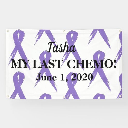 Mein letztes Chemo-Fest-Banner Banner (Horizontal)