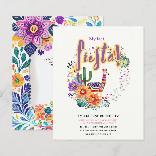 Mein letztes Fiesta Junggeselinnen-Abschied Cacti  (Vorne/Hinten)