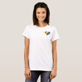 Mein LGBT Herz T-Shirt (Vorne ganz)